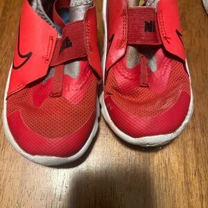 Nike Kids Red Slip-On Sneakers